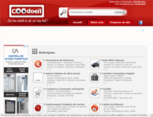 Tablet Screenshot of coodoeil.fr